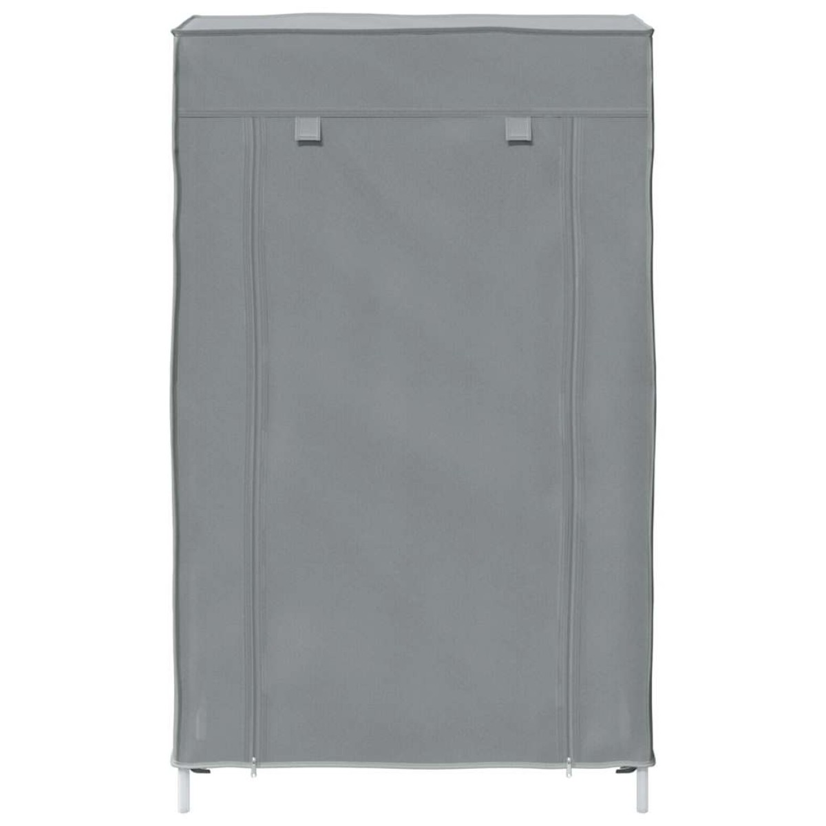 ντουλάπι παπουτσιών vidaXL Γκρι 60,5x30x97 cm Μη υφασμένο ύφασμα