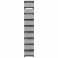 vidaXL Ράφι παπουτσιών 10επιπέδων γκρι 54x28x158 cm μη υφασμένο ύφασμα