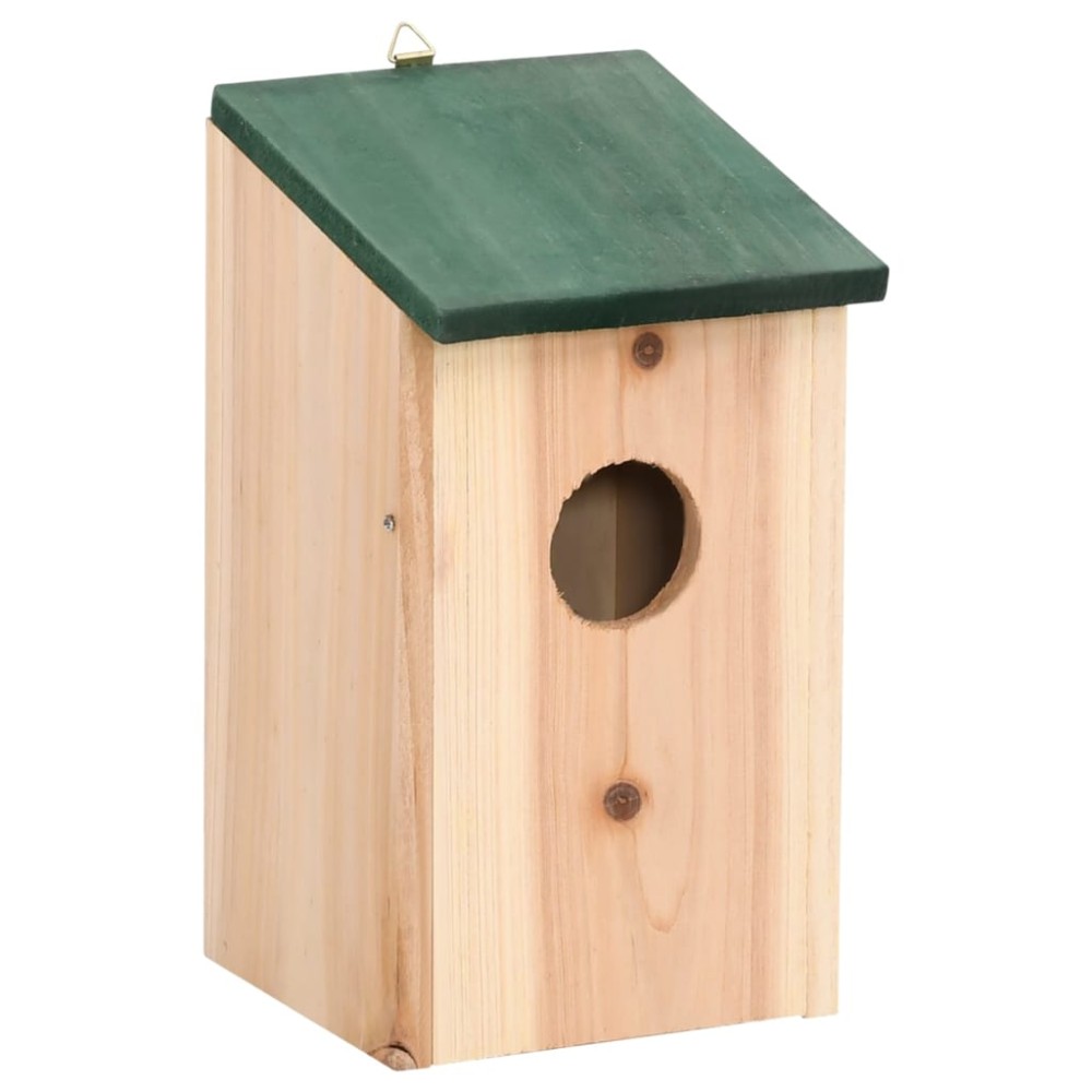 vidaXL Φωλιές Πουλιών 4 τεμ. 12 x 12 x 22 εκ. Ξύλινες