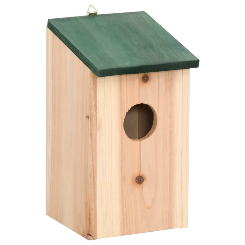 vidaXL Φωλιές Πουλιών 4 τεμ. 12 x 12 x 22 εκ. Ξύλινες