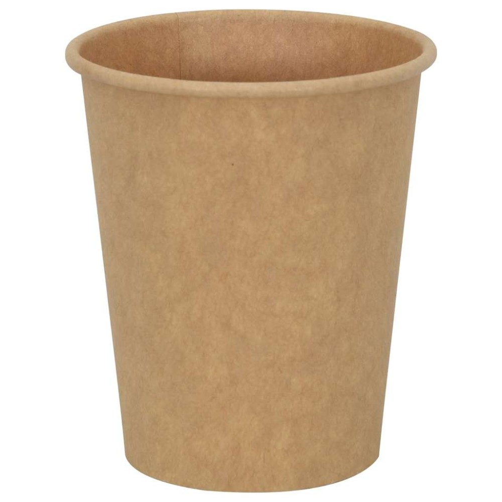 vidaXL Χάρτινα κύπελλα καφέ 1000 τεμάχια 8oz 200ml καφέ