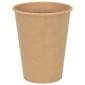 vidaXL Χάρτινα κύπελλα καφέ 1000 τεμάχια 12oz 300ml καφέ