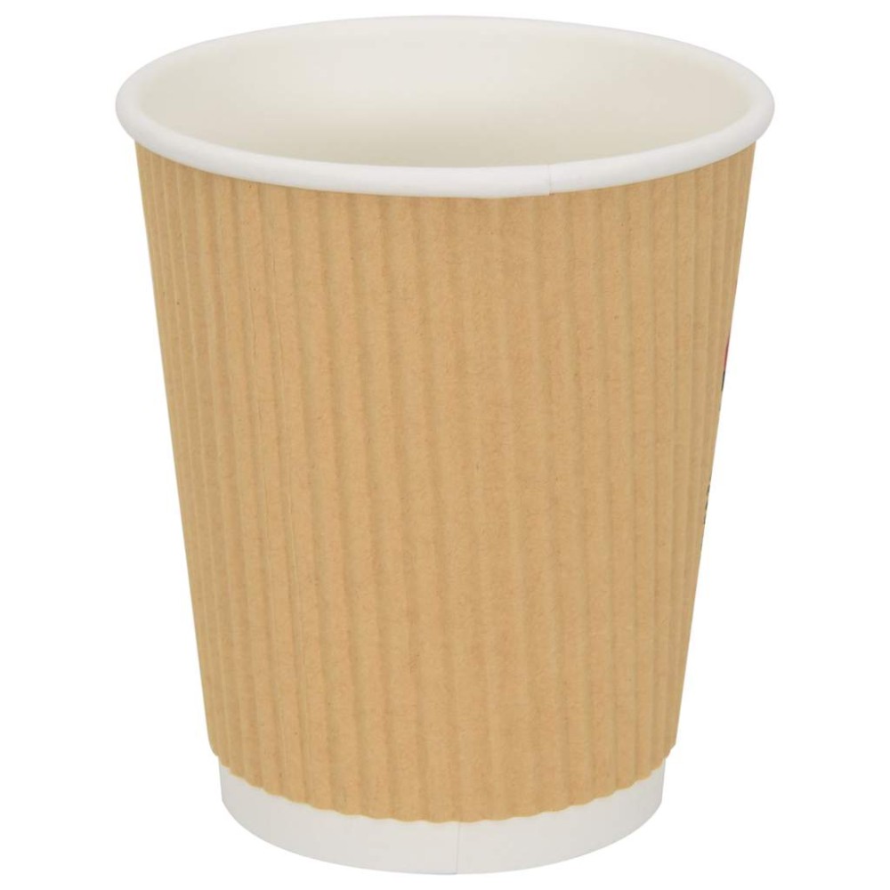 vidaXL Χάρτινα ποτήρια καφέ 500 τεμάχια 8oz 200ml καφέ