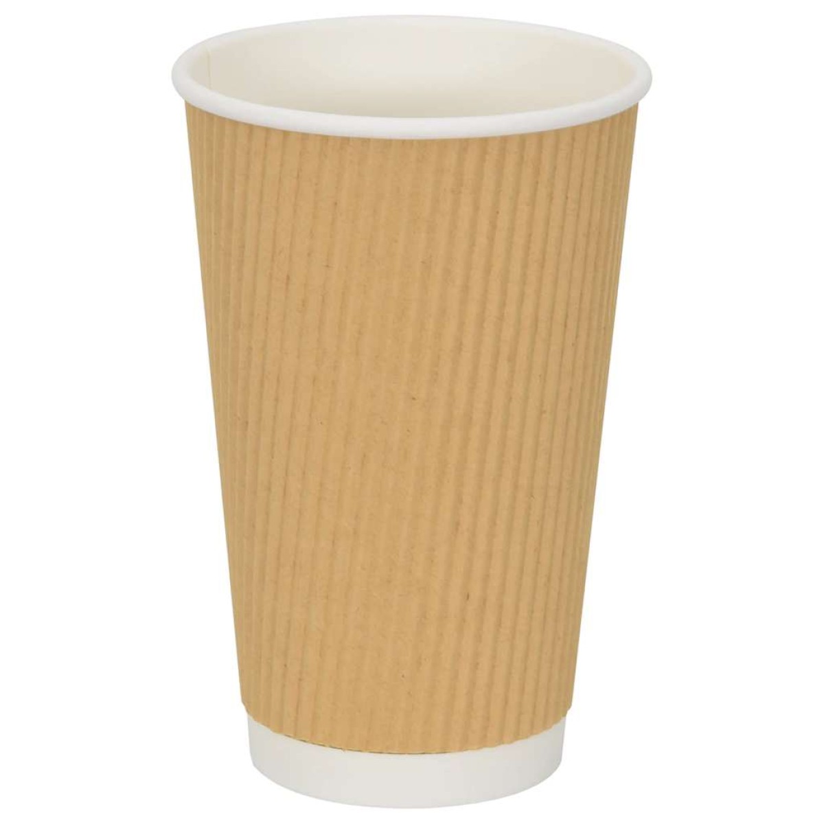 vidaXL Χάρτινα ποτήρια καφέ 500 τεμάχια 16oz 400ml καφέ