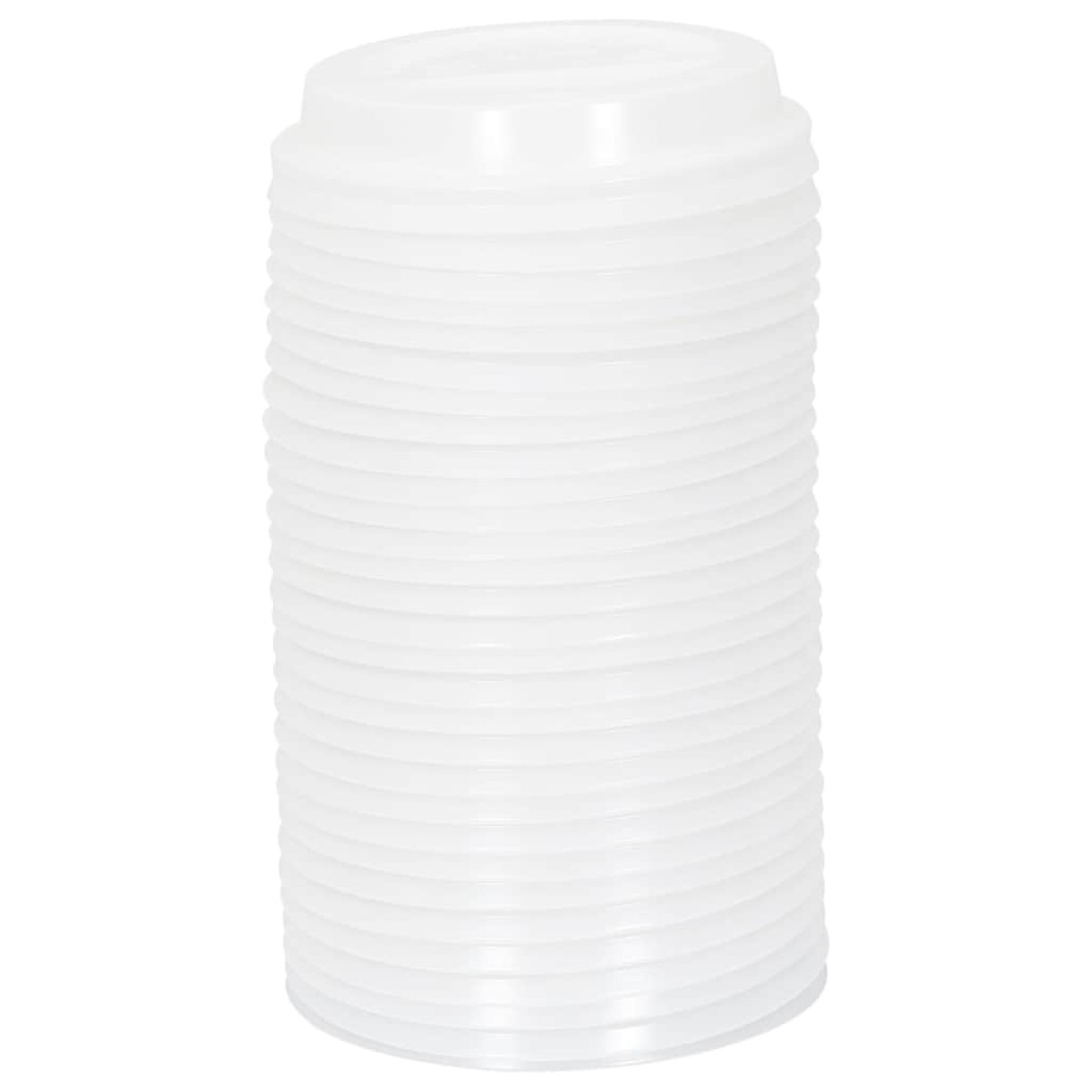 vidaXL Χάρτινα καπάκια καφέ Ø90 mm 12oz και 16oz 1000 τεμάχια