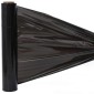 vidaXL Stretch Film 6 τεμάχια Μαύρο 23 μm 50 cm x 150 m