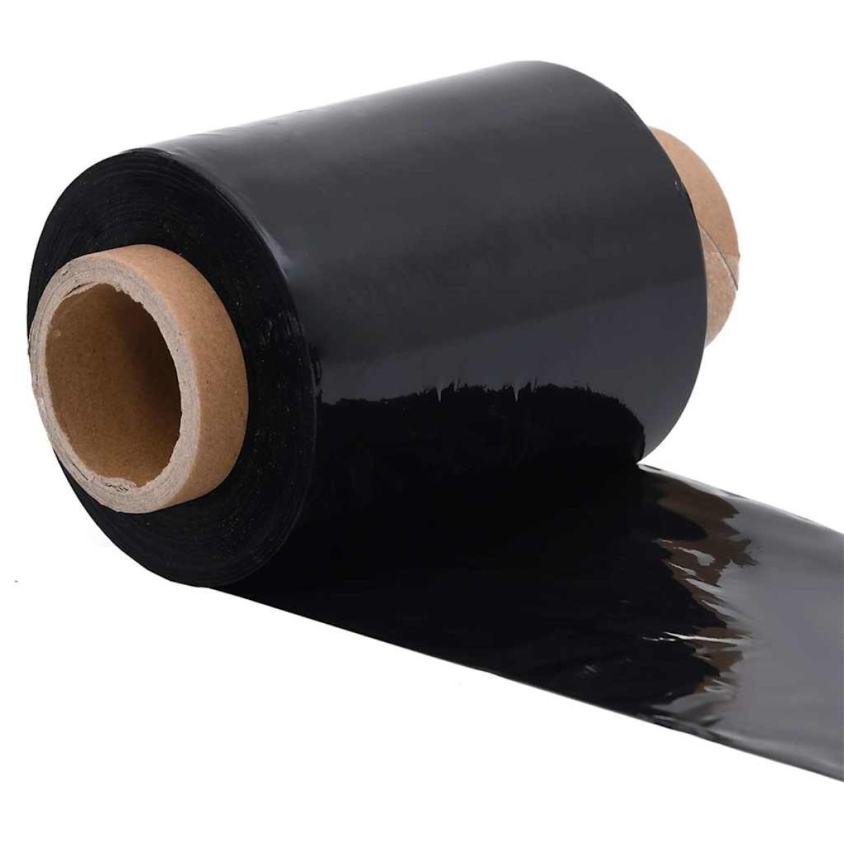 vidaXL Stretch Films 50 τμχ Μαύρο 23 μm 10 cm x 150 m