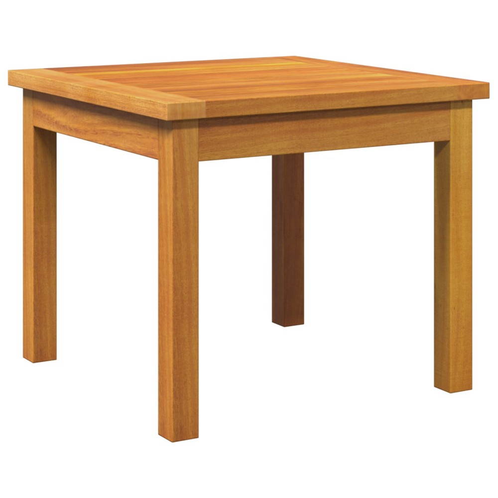 vidaXL Τραπέζι πλευράς 45x45x38 εκ. Μασίφ ξύλο ακακίας
