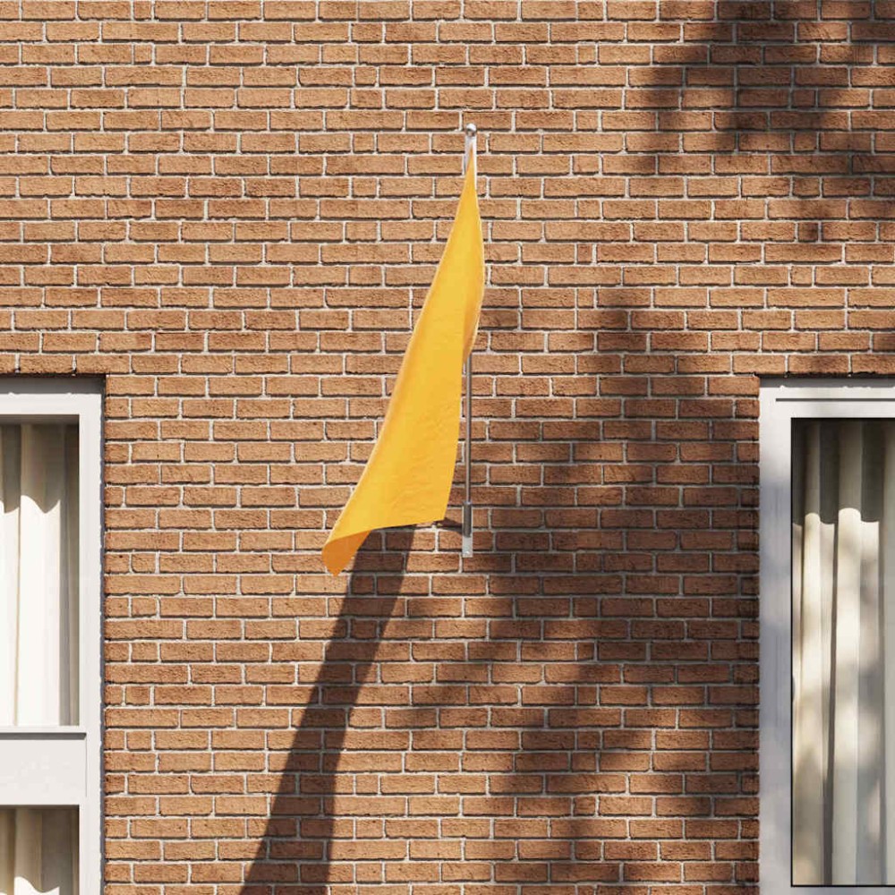 vidaXL Στήριγμα Σημαίας Ασημί 15 x 3 x 0,35 εκ. Ατσάλι