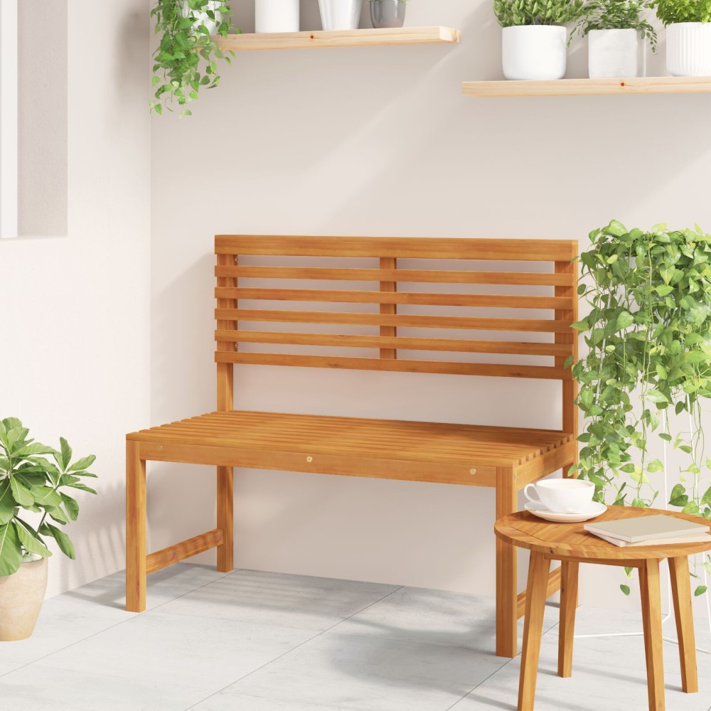 vidaXL Κήπος Πάγκος 100x50x91 εκ. Μασίφ Ξύλο Ακακίας