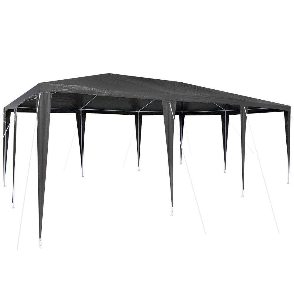 vidaXL Σκηνή Ανθρακί 6x4 μ PE