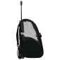 vidaXL Καρότσι Κατοικίδιων 3 σε 1 Μαύρο Ύφασμα Oxford 48x32x(57-106) εκ.