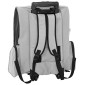 vidaXL Καρότσι Κατοικίδιων 3 σε 1 Γκρι 48x32x(57-106) εκ. από Ύφασμα Oxford
