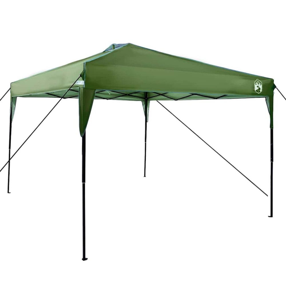 vidaXL Σκηνή Canopy Pop-up Πράσινο 300 x 300 cm ύφασμα