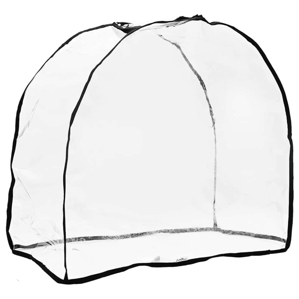 vidaXL Κάλυψη Καροτσιού Κατοικίδιων Διαφανές 66 x 35 x 59 εκ PVC