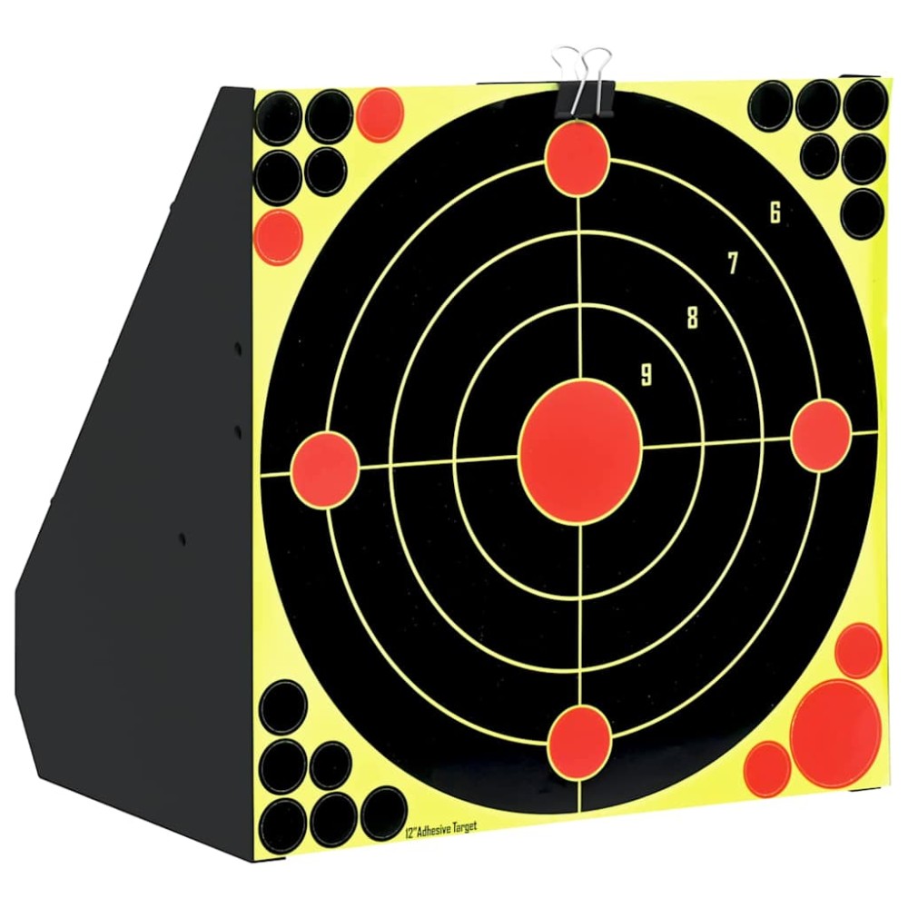 vidaXL Στόχος-παγίδα σφαιριδίων Μαύρο 31 x 23 x 31,5 εκ Ατσάλι