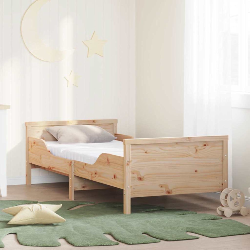 vidaXL Στρώμα Αφρού Λευκό 80 x 200 cm ύφασμα