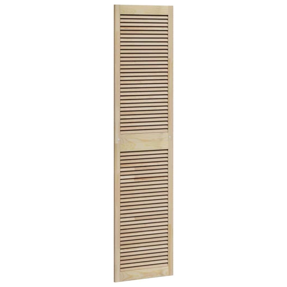 vidaXL Πόρτα Ντουλάπας Φυσικό 140.5 x 2.1 x 49.5 cm Μασίφ ξύλο πεύκου
