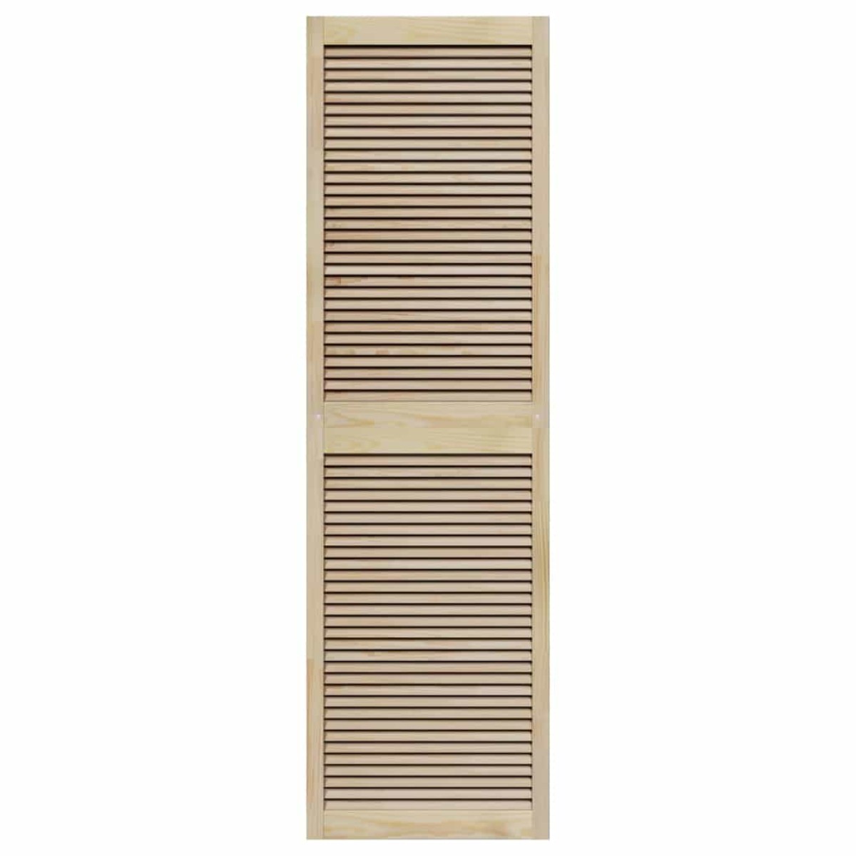 vidaXL Πόρτα Ντουλάπας με πόρτα 2 pcs Φυσικό 140.5 x 2.1 x 49.5 cm
