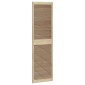 vidaXL Πόρτα Ντουλάπας με πόρτα 2 pcs Φυσικό 140.5 x 2.1 x 49.5 cm