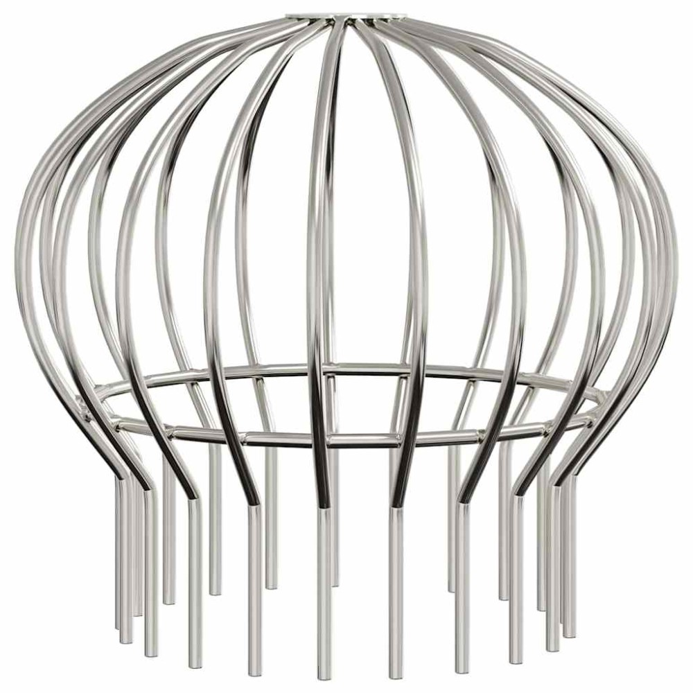 vidaXL Φύλλο Προστασίας Γαμμάτων 8 pcs Ασημί 160 mm Ανοξείδωτο ατσάλι