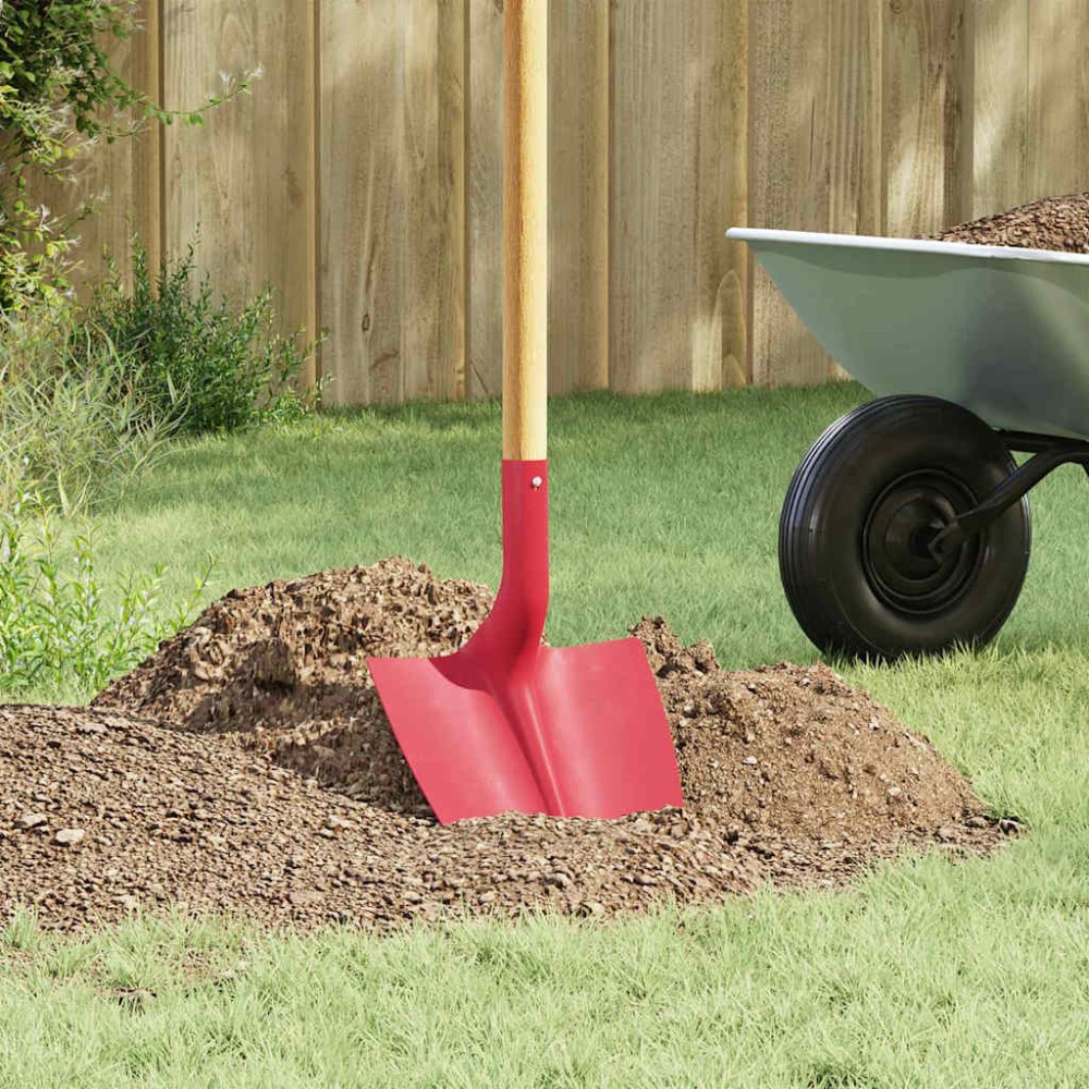 vidaXL Κεφάλι Φτυαριού Κόκκινο 39,5 x 27,5 εκ.