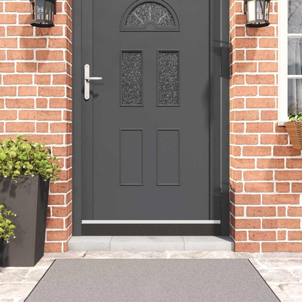 vidaXL Αυτοκόλλητες σφραγίδες πόρτας 2 pcs Λευκό 100 cm