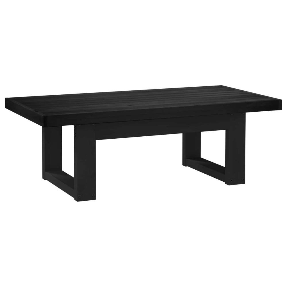 vidaXL Τραπεζάκι σαλονιού NOAIN Μαύρο 119 x 60 x 40 εκ.