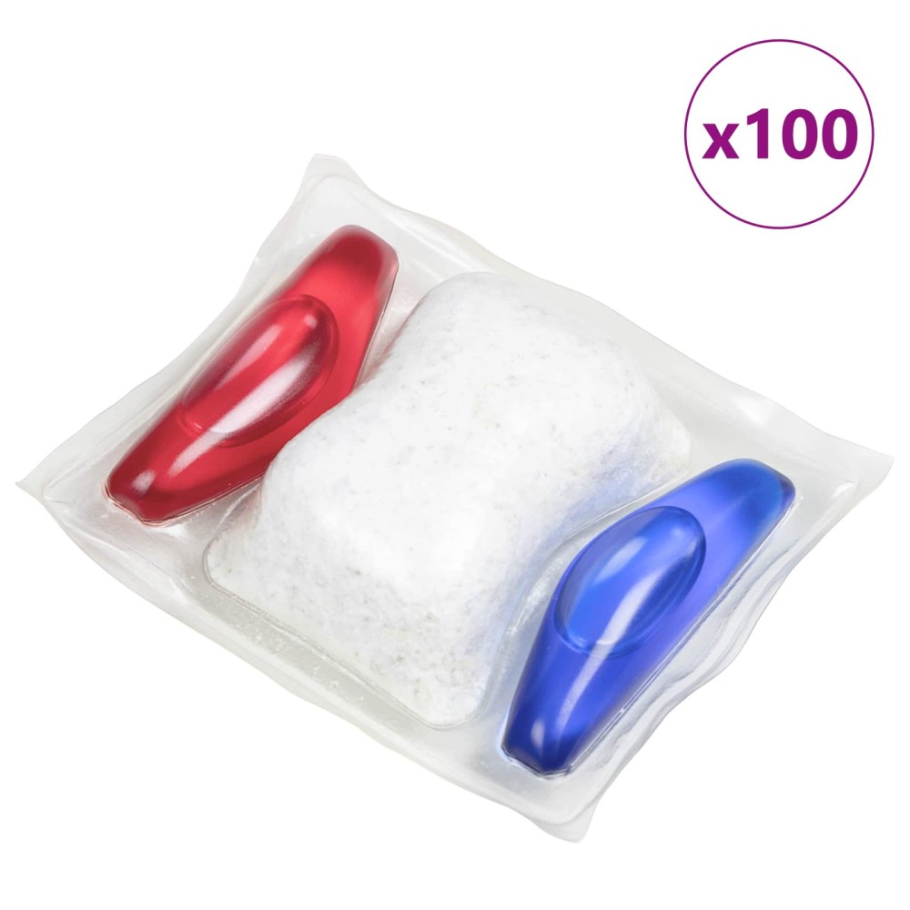 vidaXL Κάψουλες Πλυντηρίου Πιάτων All-In-One 100 pcs