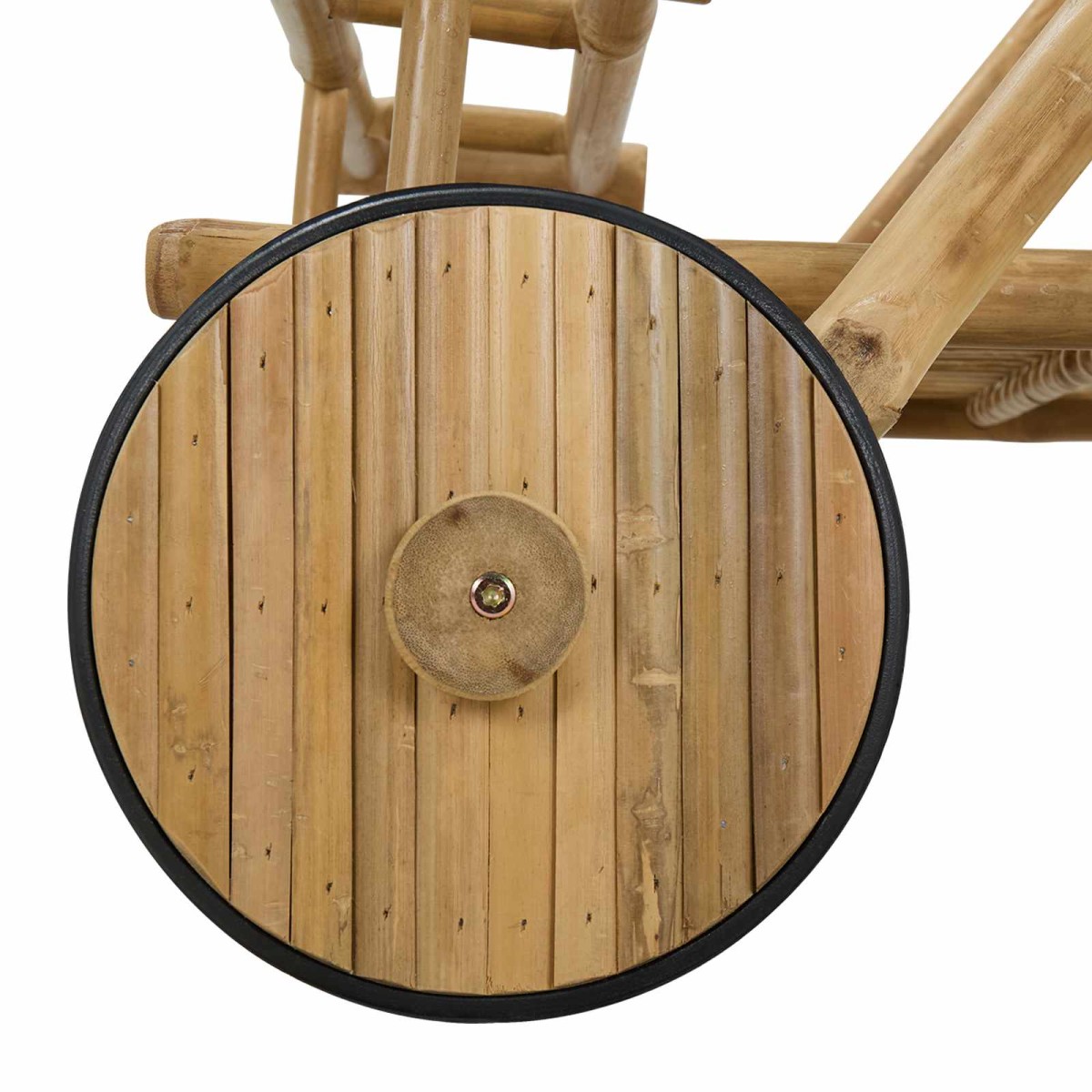 vidaXL Τρόλεϊ τσαγιού με ρόδες Φυσικό 79 x 67.5 x 84 εκ. Μπαμπού