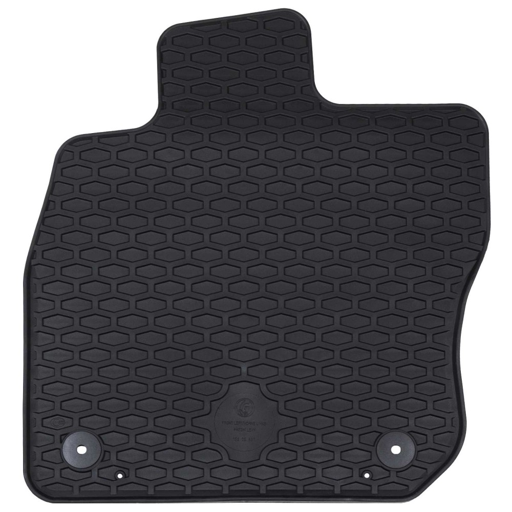 vidaXL Πατάκι αυτοκινήτου 4 pcs Μαύρο TPE