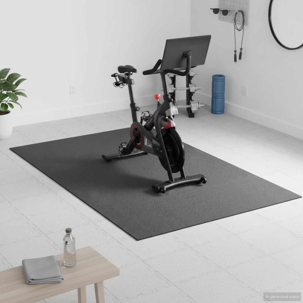 vidaXL Ματ Προστασίας Αθλητισμού Μαύρο 183 x 122 x 0,6 εκ