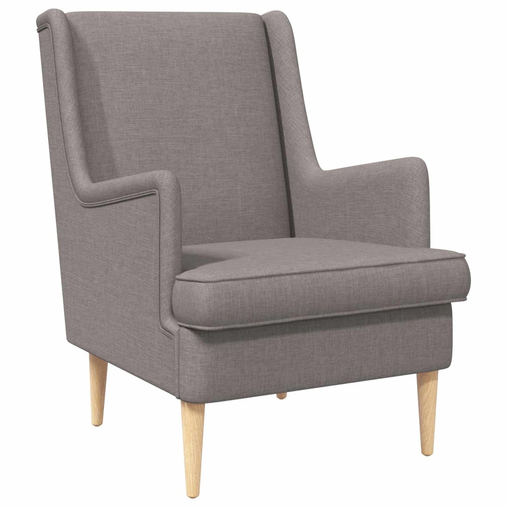 vidaXL Πολυθρόνα Taupe ύφασμα