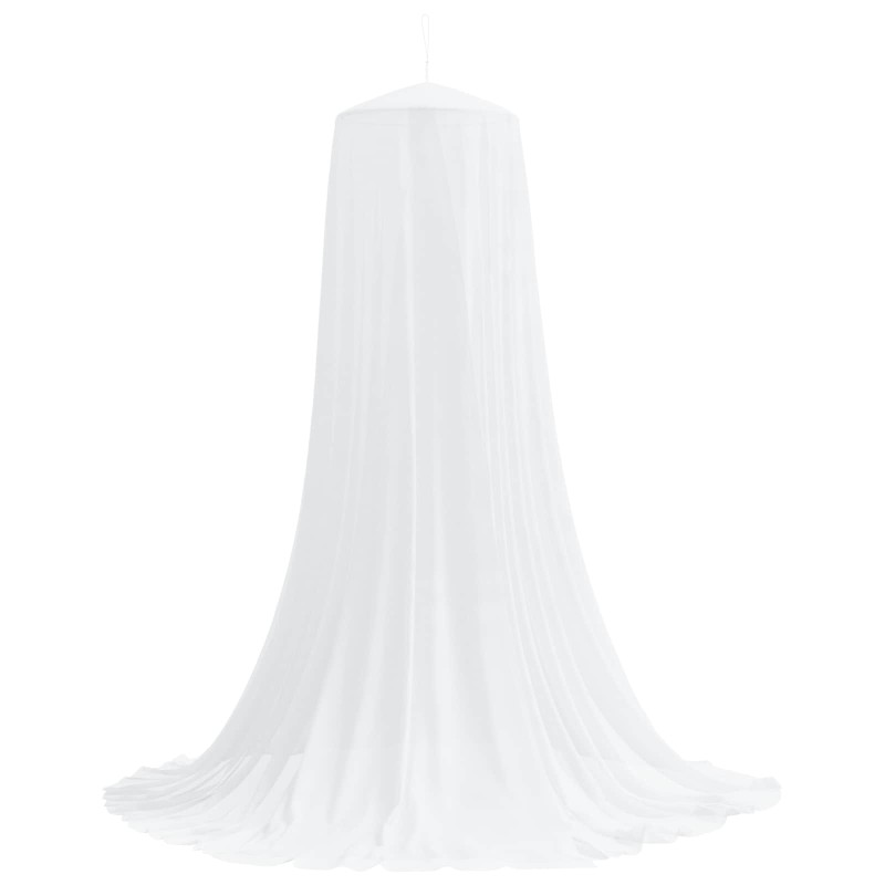 vidaXL Δίχτυ κουνουπιών για κρεβάτι 3 pcs 156 πλέγμα Λευκό Πολυεστέρας