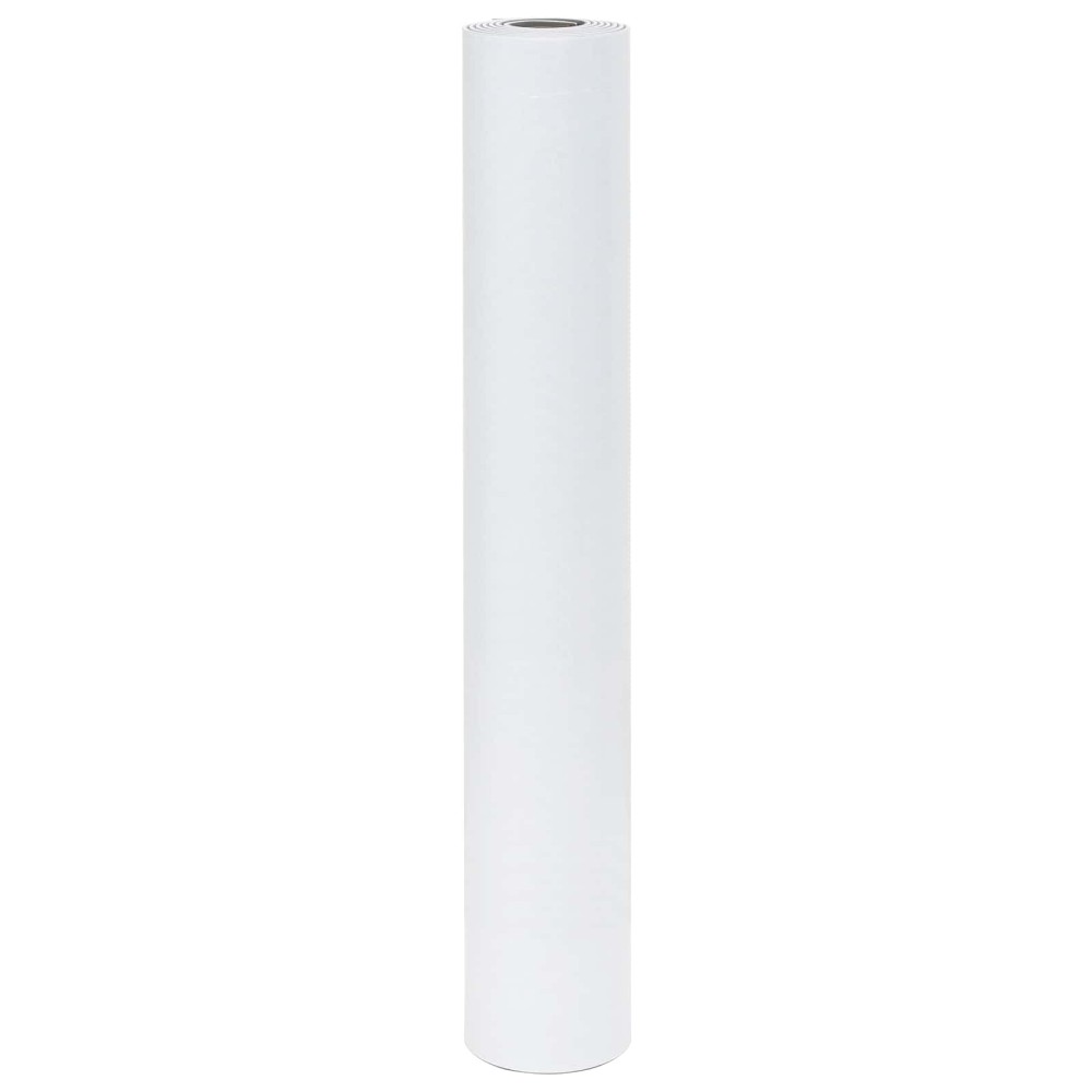 vidaXL Ματ Σκάφους Ριγέ Ανοιχτό Γκρι και Λευκό 240 x 90 εκ EVA