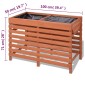 vidaXL Ζαρντινιέρα 100 x 50 x 71 εκ. Ξύλινη