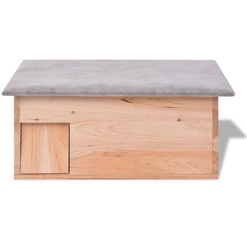vidaXL Σπίτι Σκαντζόχοιρου 45 x 33 x 22 εκ. Ξύλινο