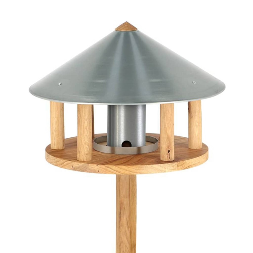 Esschert Design Ταΐστρα Πουλιών με Σιλό και Στρογγυλή Οροφή FB433