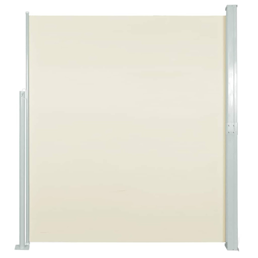 vidaXL Σκίαστρο Πλαϊνό Συρόμενο Κρεμ 140 x 300 εκ.