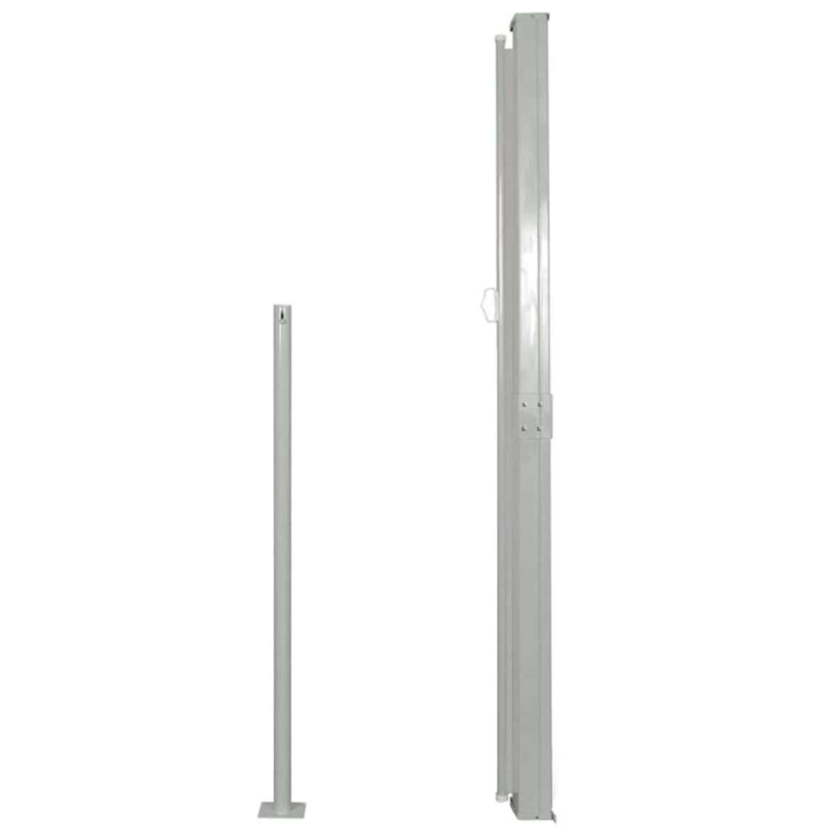 vidaXL Σκίαστρο Πλαϊνό Συρόμενο Γκρι 140 x 300 εκ.