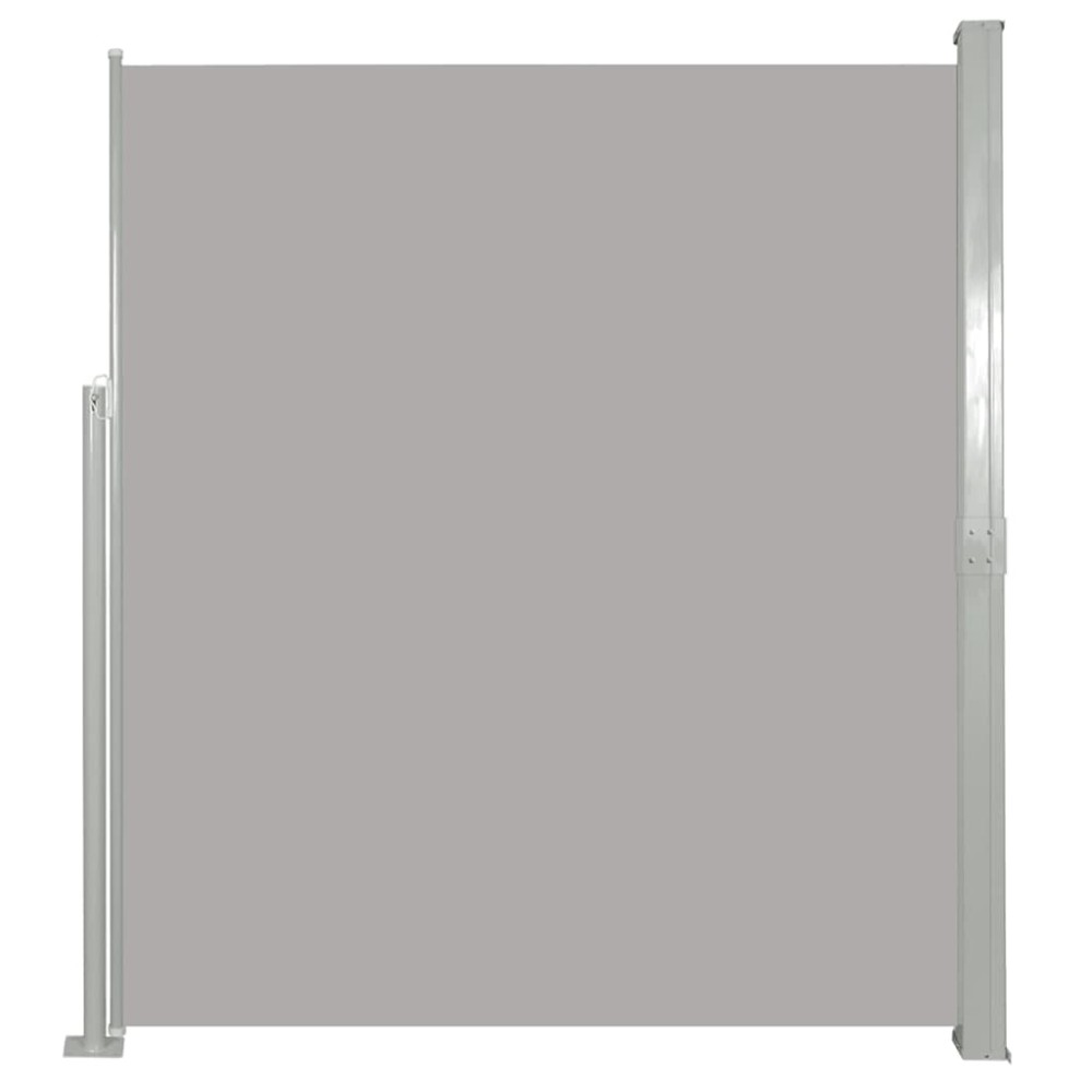 vidaXL Σκίαστρο Πλαϊνό Συρόμενο Γκρι 160 x 500 εκ.