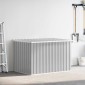 vidaXL Μπαούλο Αποθήκευσης Κήπου Γκρι 171 x 99 x 93 εκ.