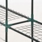vidaXL Θερμοκήπιο με 8 Ράφια 143 x 143 x 195 εκ.