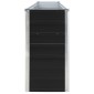 vidaXL Ζαρντινιέρα Ψηλή Ανθρακί 320x40x77 εκ. Γαλβανισμένος Χάλυβας