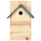 vidaXL Φωλιές Πουλιών 4 τεμ. 23 x 19 x 33 εκ. από Ξύλο Ελάτης