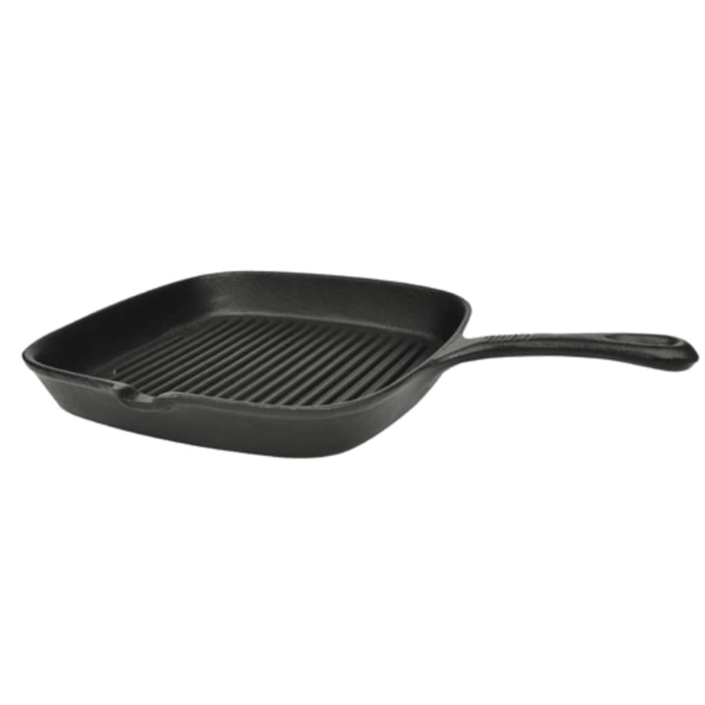 vidaXL Τηγάνι Γκριλιέρα 24 x 23 εκ. από Χυτοσίδηρο