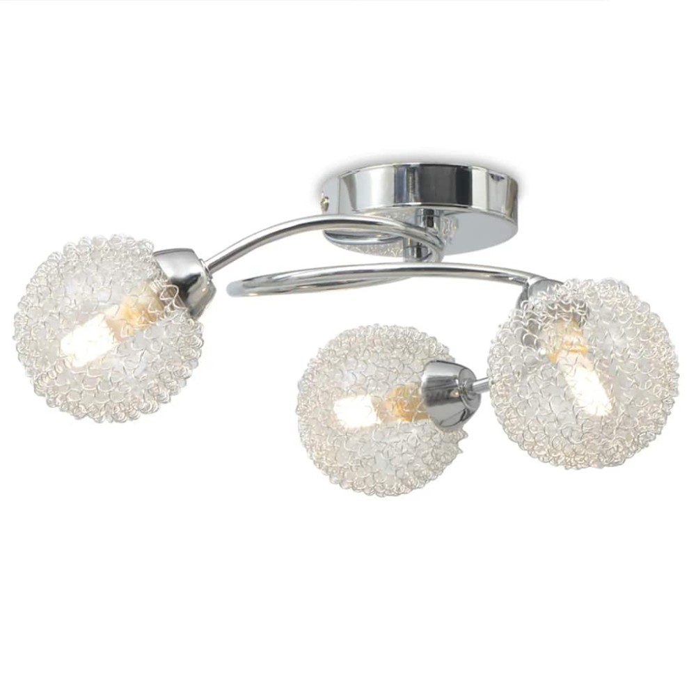 vidaXL Φωτιστικό Οροφής με 3 LED Λαμπτήρες G9 120 W