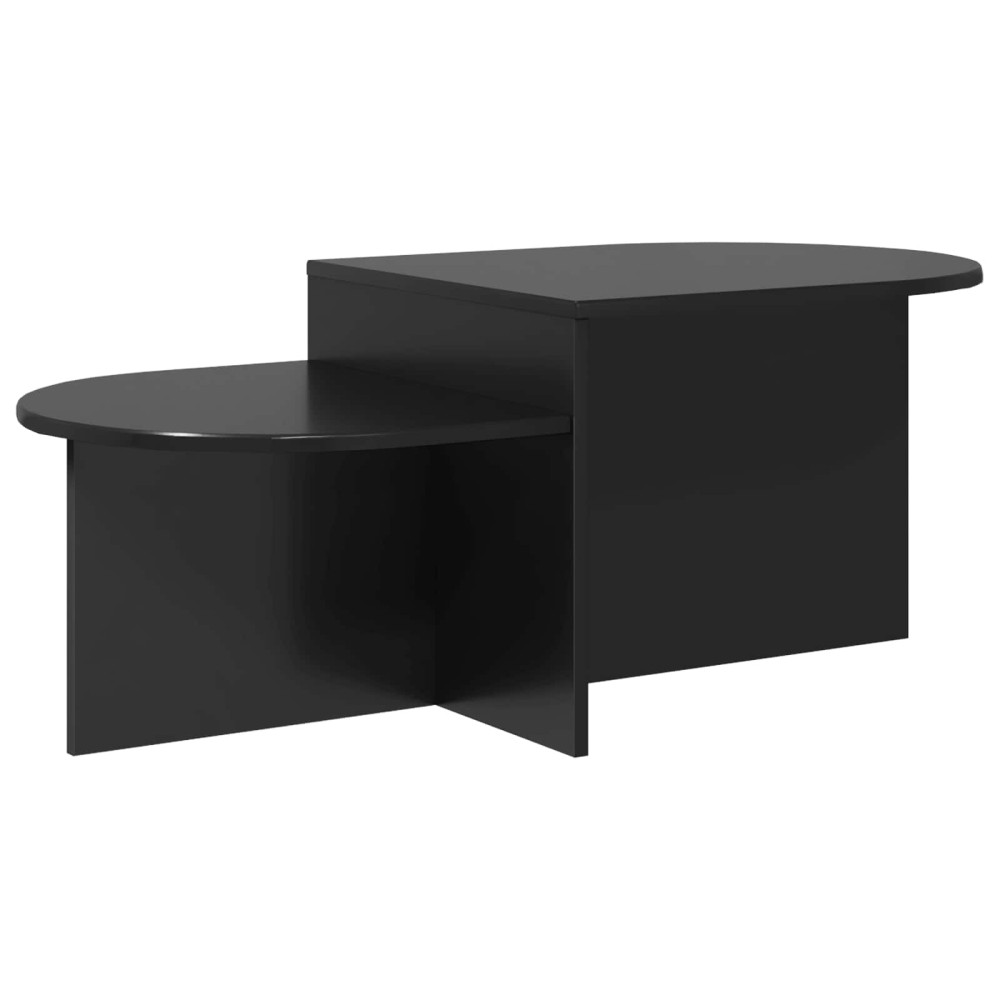 vidaXL Τραπεζάκι σαλονιού Μαύρη Δρυς 100 x 50 x 40 cm