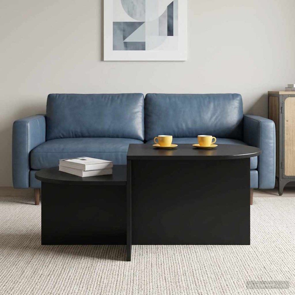 vidaXL Τραπεζάκι σαλονιού Μαύρη Δρυς 100 x 50 x 40 cm