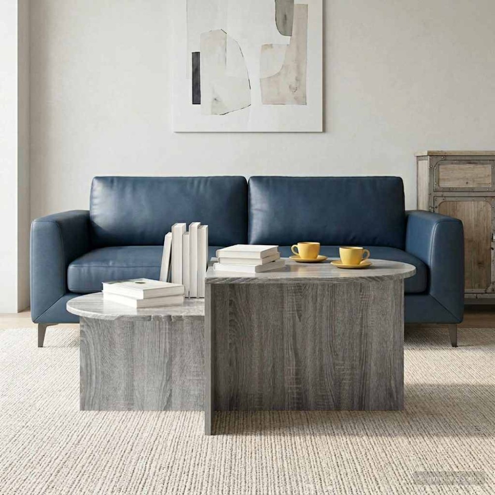 vidaXL Τραπεζάκι σαλονιού Γκρι Sonoma 100 x 50 x 40 cm